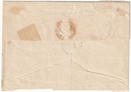 10 c. coppia Sass 19 su sovr. da Anghiari rosso Pt.10 x Arezzo f.ED+AD rara Cv 2450