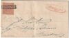 1860 10 Mar 2 gr. Sass 5d grandi margini su lettera da Potenza x Napoli f.Ed Spl