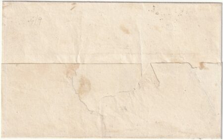 1858- — 10 gr. isolato Sass 10a su sovr. di 1 oncia e 1/2 da Cotrone x Catanzaro f.AD Rara Spl