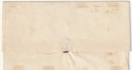 1860 9 Giu 2 gr. Sass 7d su sovr. da Palmi Pt.4 x Catanzaro f. Sorani, Chiav. Spl