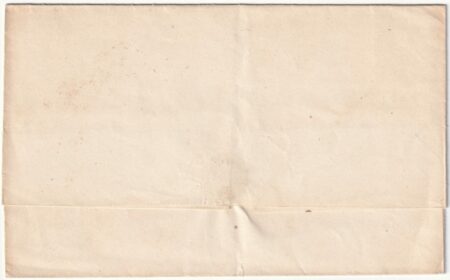 1858 – — 2 gr. Carta Crema Sass 5a su sovracoperta da Rossano x Catanzaro f.Chiav.