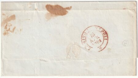 1861 16 Apr 2 gr. Sass 7f su sovr. da Rossano Svolazzo Pt.10 x Napoli f. Chiav., AD,Sass. Spl