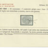 III Em. 3 c. grigio rosa Bdf centrato nuovo con piena gomma rarissimo Certificato – Sassone n.23